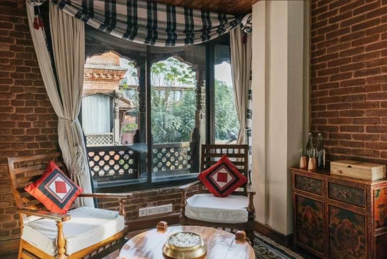Heritage Deluxe på The Dwarika's, Katmandu, Nepal