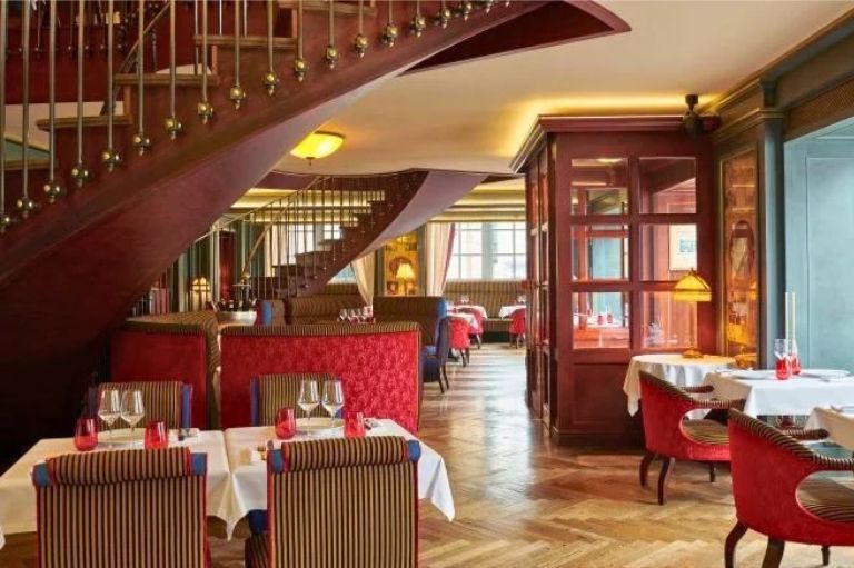 Brasserie Le Bordeaux på Le Grand Hotel Bordeaux, Frankrig