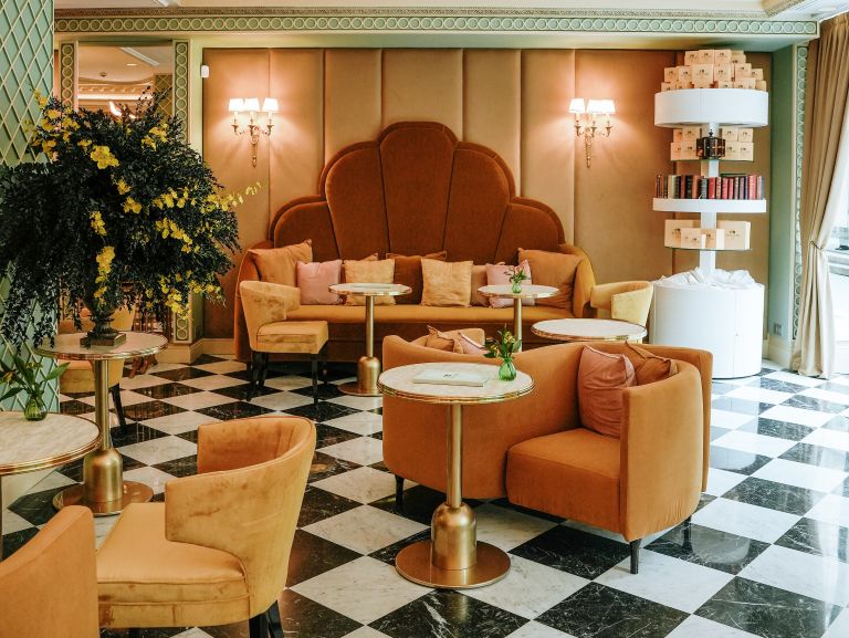 Bourdoir De Leá på Le Grand Hotel Bordeaux, Frankrig
