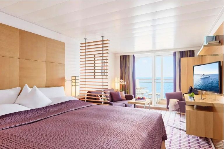 Ocean Suite ombord på Europa 2, Hapag-Lloyd Cruises