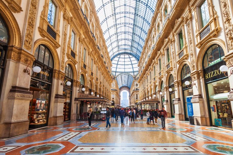 Galleria Vittorio Emanuele, Milano, Italien