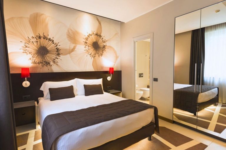 Klassisk dobbeltværelse på Hotel Manin, Milano, Italien