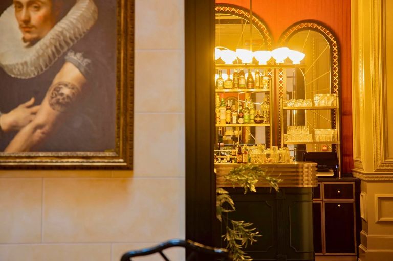 Baren på Hotel Maalot, Rom, Italien