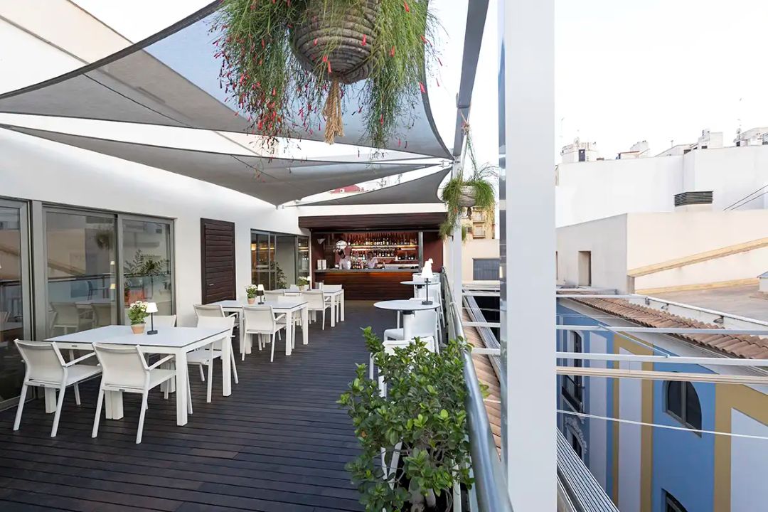 Rooftop på Hospes Amérigo, Costa Blanca, Spanien