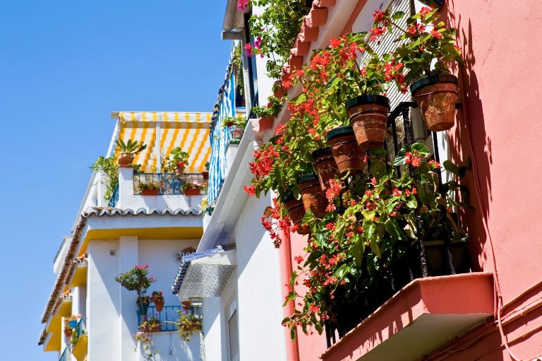 Huse i Costa del Sol, Spanien
