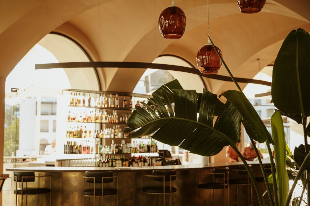 Bamboleo Bar på La Zambra Resort, Spanien