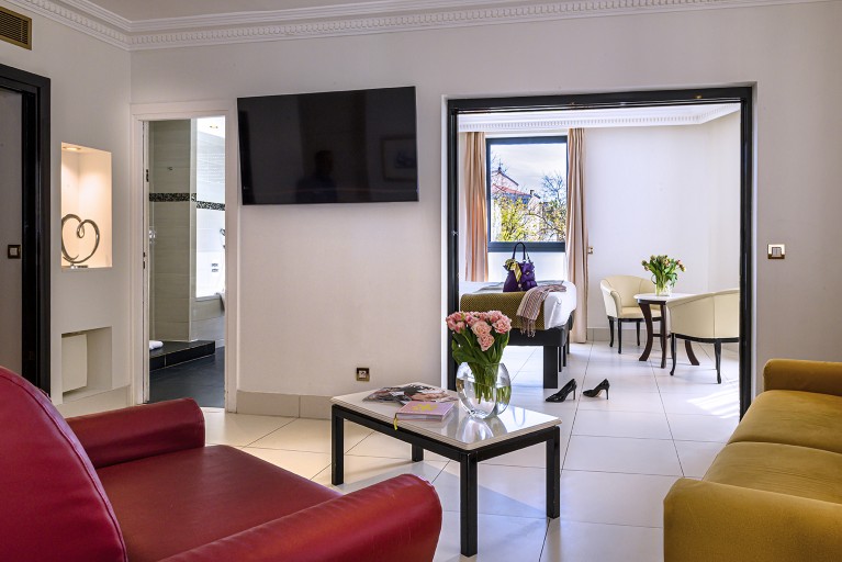 Junior Suite, Hotel Aston La Scala, Nice, Frankrig