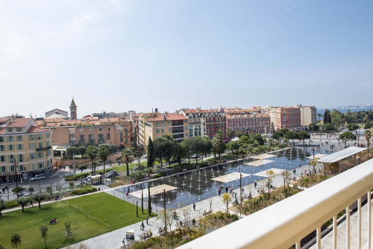 Udsigt fra Suite Penthouse, Hotel Aston La Scala, Nice, Frankrig