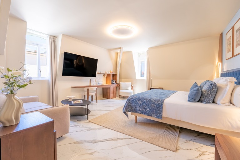 Premium Comfort værelse, Hotel Beau Rivage Nice, Frankrig