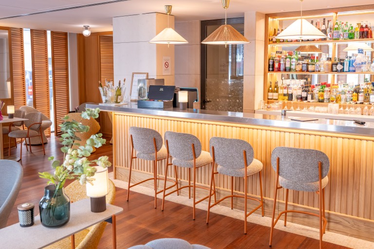 Baren på Hotel Beau Rivage Nice, Frankrig