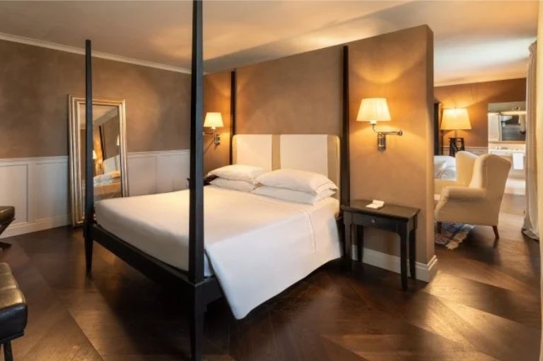 Suite Deluxe på Villa d’Amelia, Piemonte i Italien
