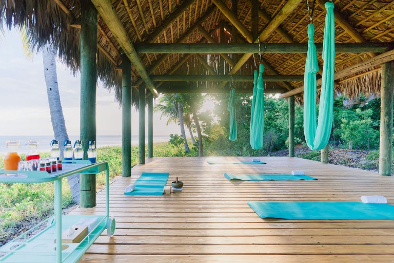 Yoga på Miavana, Madagaskar