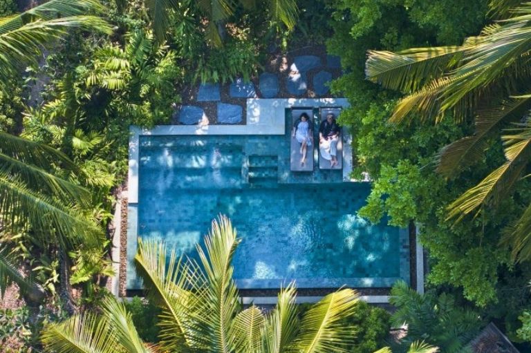 Pool Pavilion på Rayavadee Krabi, Thailand