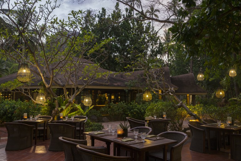 Restauranten Raya Dining på Rayavadee Krabi, Thailand