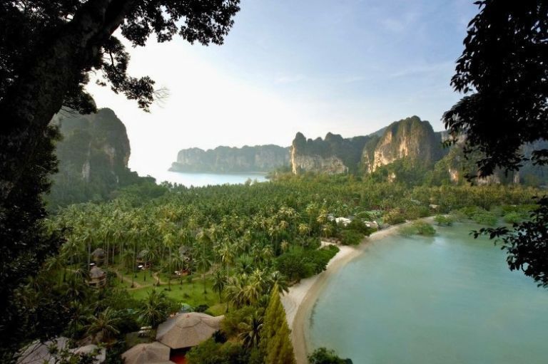 Rayavadee på Krabi, Thailand